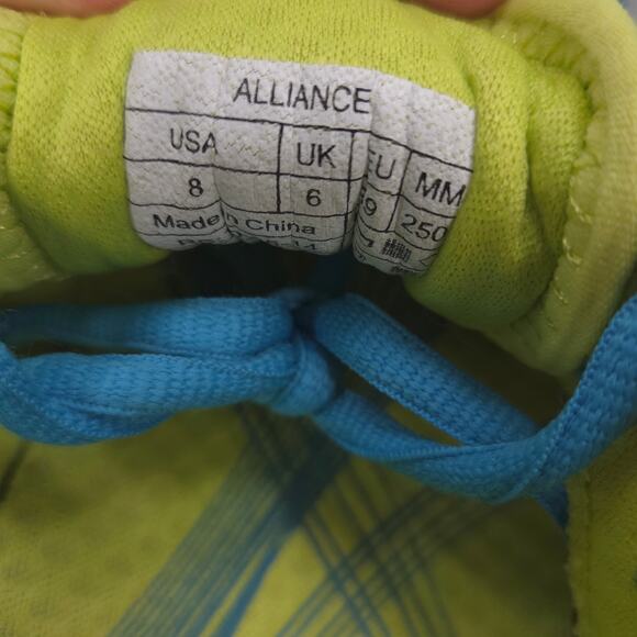 Vionic Alliance Lace Up Athletic Lace Up Shoe Womens Size 8 Blue Green - Picture 10 of 10